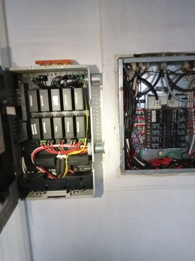 Electrical panel upgrade completed for Ring Doorbell Installation in Cayce